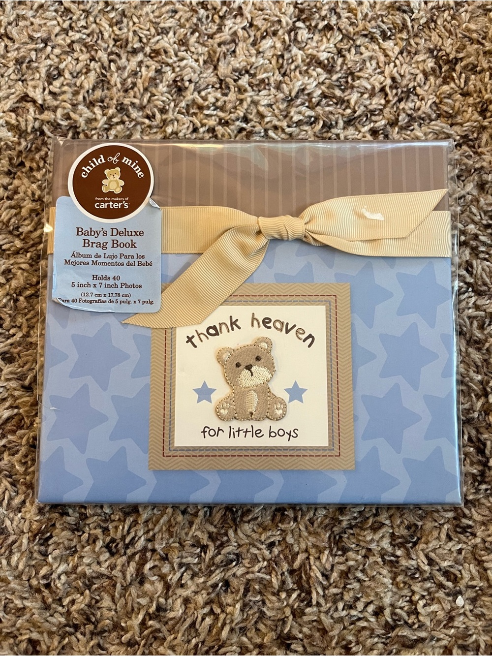 Carters NWT “brag book”/photo album - y2k, baby shower